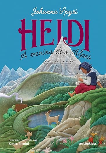 livro Heidi - A menina dos Alpes