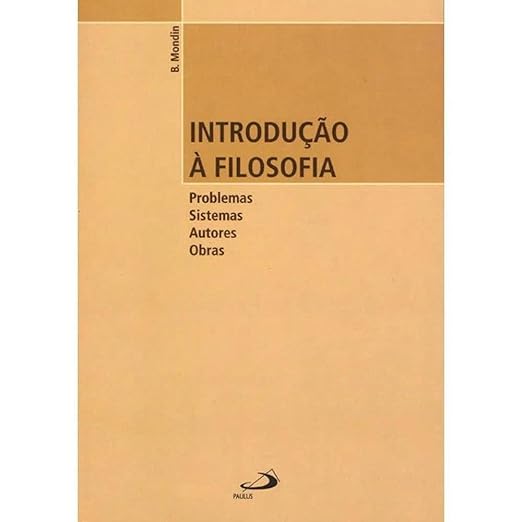  Capa do Livro Introdução à Filosofia