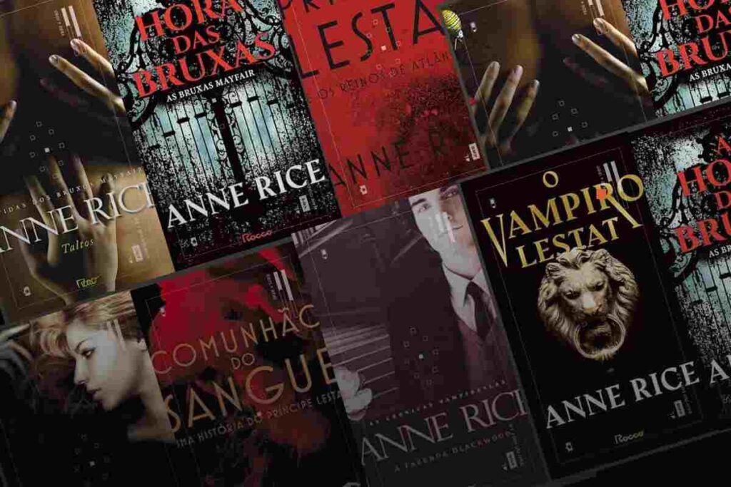 Os livros de Anne Rice na ordem de leitura